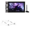 BoxWave Stand and Mount Compatible with Artisul SP1603 - Pocket Aluminum Stand 3-in-1, Portable Multi Angle Viewing Riser - Metallic Silver view 1