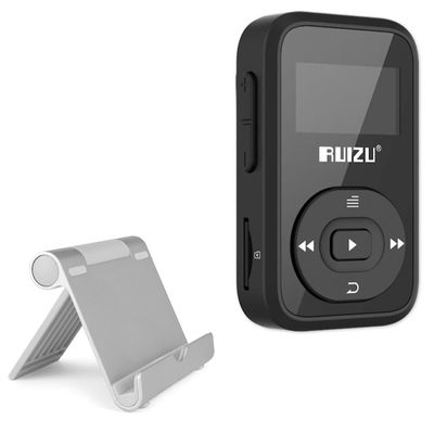 BoxWave Stand and Mount Compatible with RUIZU X26 - VersaView Aluminum Stand, Portable, Multi Angle Viewing Sturdy