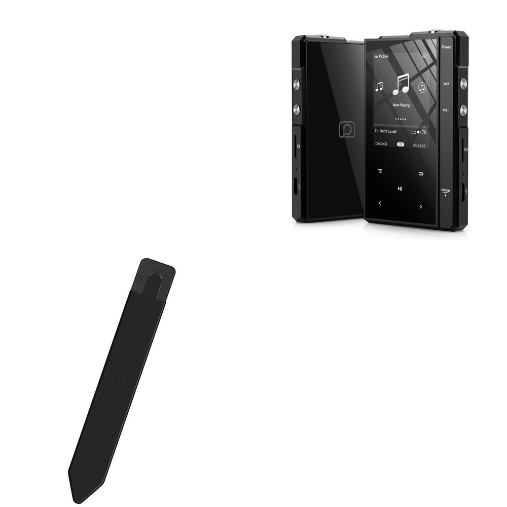 BoxWave Stylus Pouch Compatible with Phinistec Z6 Pro - Stylus PortaPouch, Pen Stylii Holder Carrier Portable Self-Adhesive - Jet Black