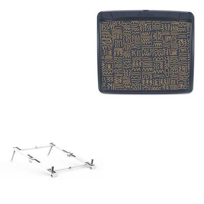 BoxWave Stand and Mount Compatible with Artisul A601 - Pocket Aluminum Stand 3-in-1, Portable Multi Angle Viewing Riser - Metallic Silver