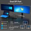 Surface Dock, Surface Pro Docking Station with 90W Power Supply Compatible with Surface Pro11/10/9/ 8/X/7/6/4/3, Surface Laptop 4/3/2/go, Surface Laptop, Surface Book2,Surface Book,Surface Go view 4
