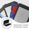 OSALADI Card Storage Case 22 Slots Memory Card Organizer Shockproof Case Portable view 2