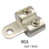 0/4 Gauge Screw Wire Butt Ring Terminal Connectors Car Audio Wire Power (0GA,Silver) view 2