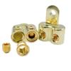 0/4 Gauge Screw Wire Butt Ring Terminal Connectors Car Audio Wire Power (0GA,Golden) view 2