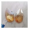 Chandelier Crystal Prisms Pendants 6pcs 60mm Gold Champagne Drops K9 Crystal Pendants Prisms Lighting Parts Hanging Decor Chandelier Crystal Prisms Pendants (Color : Gold Champagne) view 1