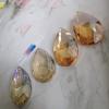 Chandelier Crystal Prisms Pendants 6pcs 60mm Gold Champagne Drops K9 Crystal Pendants Prisms Lighting Parts Hanging Decor Chandelier Crystal Prisms Pendants (Color : Gold Champagne) view 4