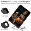 Case for 6.8" Kindle Paperwhite (11th Generation 2021) and Kindle Paperwhite Signature Edition PU Leather 360 Degree Rotating Swivel Smart Cover with Auto Wake/Sleep, Halloween Skull Human Skeleton view 4