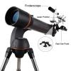 Telescope Accessory Set Multifunction Fixed Slot Deluxe Finderscope Mounting Bracket Base Monocular Finder Scope Telescope Camera view 3