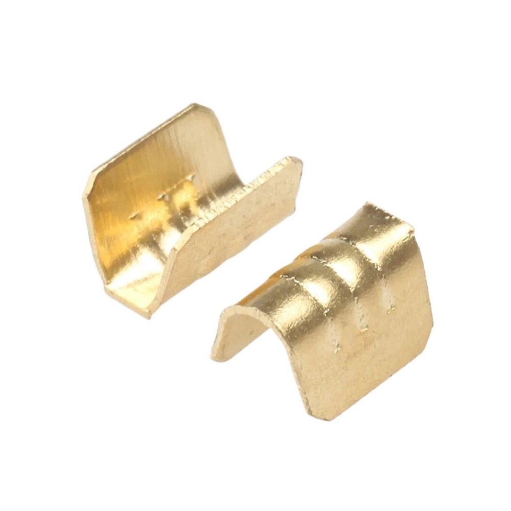 CLENEA 100pcs/lot 454T U-Shaped Terminal Tab Cold Inserts Connectors Terminal Connector Cable Wire Cable Lug 0.5-1.5mm2