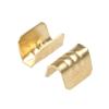 CLENEA 100pcs/lot 454T U-Shaped Terminal Tab Cold Inserts Connectors Terminal Connector Cable Wire Cable Lug 0.5-1.5mm2 view 1
