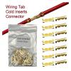 50/100/200pcs 453 u-Shaped 0.3-1.5mm2 Wiring Tab Cold Inserts Connectors Cold Terminal Terminal (Color : 50pcs) view 3