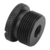 ASHATA Tripod Thread Adapter, Microphone Screw Adapter Mount Conversion 1/4 Female to 5/8 Male (Black F18A) view 1