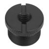 ASHATA Tripod Thread Adapter, Microphone Screw Adapter Mount Conversion 1/4 Female to 5/8 Male (Black F18A) view 3
