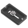 GOWENIC Universal Quick Release Plate, SLR Camera Tripod Quick Setup Plate, 1/4 Hand Screw, Non Slip Hex Screws, Rubber Pads, Aluminium Alloy, Photography Accessory view 4