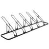CyclingDeal Bicycle Floor Parking Rack Stand - for Mountain MTB Road Bike - Indoor Home Garage Storage - Adjustable 5 Bikes view 1
