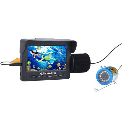 4.3" Inch 1000tvl Underwater Fishing Video Camera Kit 12 PCS LED Lights Video Fish Finder Lake Under Water Fish cam
