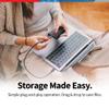 Toshiba Canvio Basics 4TB Portable External Hard Drive USB 3.0, Black - HDTB540XK3CA & Canvio Basics 2TB Portable External Hard Drive USB 3.0, Black - HDTB520XK3AA view 4