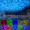 Star Projector Galaxy Light Projector, Ocean Wave Projector for Bedroom with White Noise, Bluetooth Speaker, Timer & Remote Control, Smart WiFi Night Light Projector for Kids Teens view 2