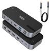 Selore USB C Dock 3 HDMI, Docking Station Dual Monitor,16 in 1 Laptop Docking Station 3 Monitors with Triple HDMI,10G USB A/C 3.1,100W PD,SD/TF,Ethernet,USB C Hub,USB C Dongle for Windows Mac view 1