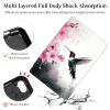 Case for 6" All-New Kindle 11th Generation 2022 Release (NOT FIT Paperwhite/Oasis) PU Leather 360 Degree Rotating Swivel Stand Smart Cover with Auto Wake/Sleep for Kindle 11th Gen 2022,Art Hummingbird view 4