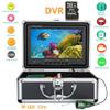 9''inch Underwater Fishing Video Camera 1000TVL Fish Finder HD DVR Recorder Waterproof Fishing with 6pcs 1w LEDs,50m (50m) view 2