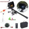 20M 1000TVL Fish Finder Underwater Fishing Camera 4.3 inch Monitor 10PCS LED 180 Degrees Sea Wheel Camera for Fishing view 2