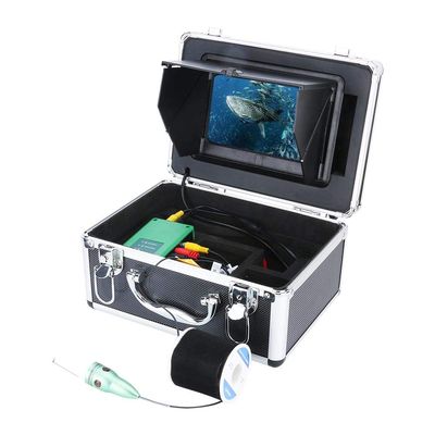 Fish Underwater Fishing 1080P Camera Kit 7 Inch WiFi Wireless 16GB Video Recording DVR +15M 6W White LEDs,20m (20m)