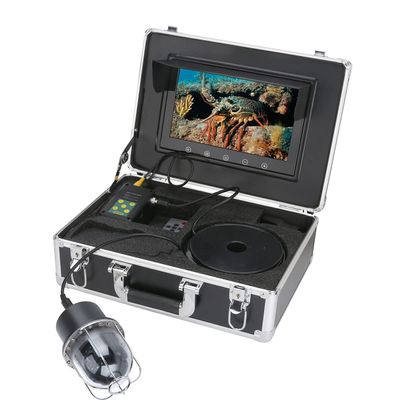 10 Inch Underwater Fishing Video Camera Fish Finder IP68 360 Degree Rotating Dome Rotating Panoramic Viewing Camera,50m (100m)