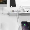 Aluminum 13 Port Multi USB3.0 HUB Splitter with 12V/5A Independent Power Supply 2 Charging Port view 3