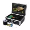 9" Inch DVR Recorder 1000TVL Fish Finder Underwater Fishing Camera 15pcs White LEDs Lamp for Ice/Sea/River Fishing,50m (50m) view 1