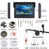 Aluminum Alloy Underwater Fishing Video Camera Kit 6W LED Lights with 4.3" Inch Color Monitor,15m (30m) view 3