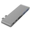 Multifunctional USB-C Hub,USB Hub 6 in 1 Type-C USB-C Hub Adapter Dual USB 3.0 Port view 1