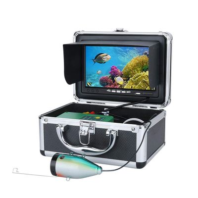 7inch Fish Finder Underwater Fishing Camera 15pcs White LEDs 1080P 15M Camera for Ice Fishing,30m (30m)