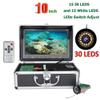 10 inch Fish Finder Underwater Fishing Camera 1080P 15M Camera+15pcs White LEDs for Ice Fishing,30m (30m) view 2