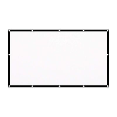 6 Size Project Screen Portable 120in HD Projector Screen 16:9 Projection Screen Foldable Thick Durable for Outdoor Home Theater (Size : 120 inch) (72 inch)