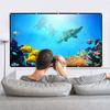 6 Size Project Screen Portable 120in HD Projector Screen 16:9 Projection Screen Foldable Thick Durable for Outdoor Home Theater (Size : 120 inch) (72 inch) view 3