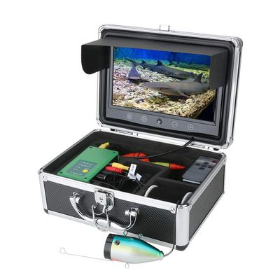 9inch Fish Finder Underwater Fishing Camera 1080P 15M Camera+15pcs White LEDs for Ice Fishing,15m (30m)