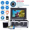 7" Inch DVR Recorder 1000TVL Fish Finder Underwater Fishing Camera 15pcs White LEDs for Ice/Sea/River Fishing,30m (15m) view 2