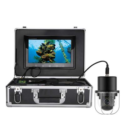 9 Inch Underwater Fishing Video Camera Fish Finder IP68 360 Degree Rotating Dome Rotating Panoramic Viewing Camera,50m (20m)