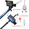 1000TVL Fish Finder Underwater Fishing Camera 4.3 inch Monitor 10PCS LED 175 Degrees Camera for Fishing,15m (15m) view 3