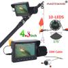 1000TVL Fish Finder Underwater Fishing Camera 4.3 inch Monitor 10PCS LED 175 Degrees Camera for Fishing view 2