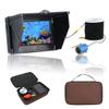 1200TVL Fish Finder Underwater Fishing Camera 4.3 inch Monitor 10PCS LED 195 Degrees Camera for Fishing,15m (30m) view 2