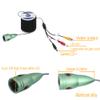 9" Inch Color Monitor 20M 1000tvl Underwater Fishing Video Camera Kit 6 PCS LED Lights,50m (30m) view 2
