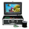 1000tvl Underwater Fishing Video Camera Kit 6 PCS White LED Lights with 9" Inch Color Monitor,15m (10m) view 1