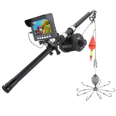 1000TVL Fish Finder Underwater Fishing Camera 4.3 inch DVR 10PCS LED 175 Degrees Sea Wheel Camera for Fishing,30m (20m)