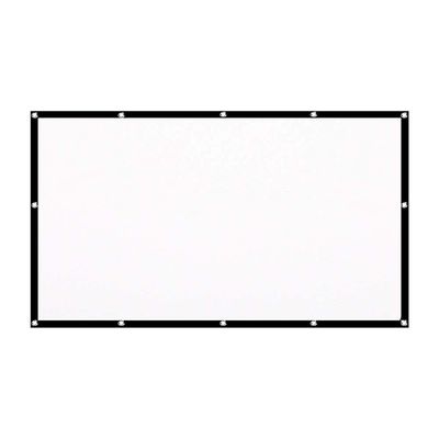 6 Size Project Screen Portable 120in HD Projector Screen 16:9 Projection Screen Foldable Thick Durable for Outdoor Home Theater (Size : 120 inch) (72 inch)