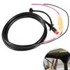010-11678-10 Power Cable for Garmin Echo Fish Finder 100 101 150 151 151dv 200 201 201dv 300c 301c 301dv 500c 501c 550c 551c 551d, 6ft, 4-pin view 1