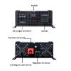 5000W Pure Sine Wave Inverter Peak Power 10000W 24V 48V 60V 72V 96V DC to 110V 220V AC Converter,Power Inverter for Home Camping RV,24V to 220V view 4