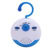 Mini Shower Radio, AM FM Radio, Portable Battery Powered Radio with Hook, Built in Speaker, for Bathroom Shower view 1