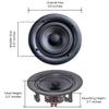 Vaiyer Set of 10 Frameless 6.5 Inch 8 Ohm 200 Watts Speakers, Flush Mount in-Wall in-Ceiling 2-Way Mid Bass Woofer Speaker - Perfect for Home, Office, Kitchen, Living Room view 2